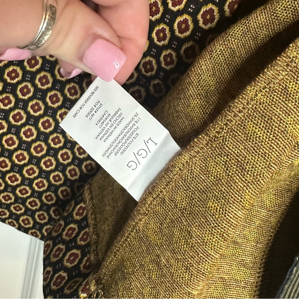 Patterned Cabi Blazer L - Picture 3 of 5